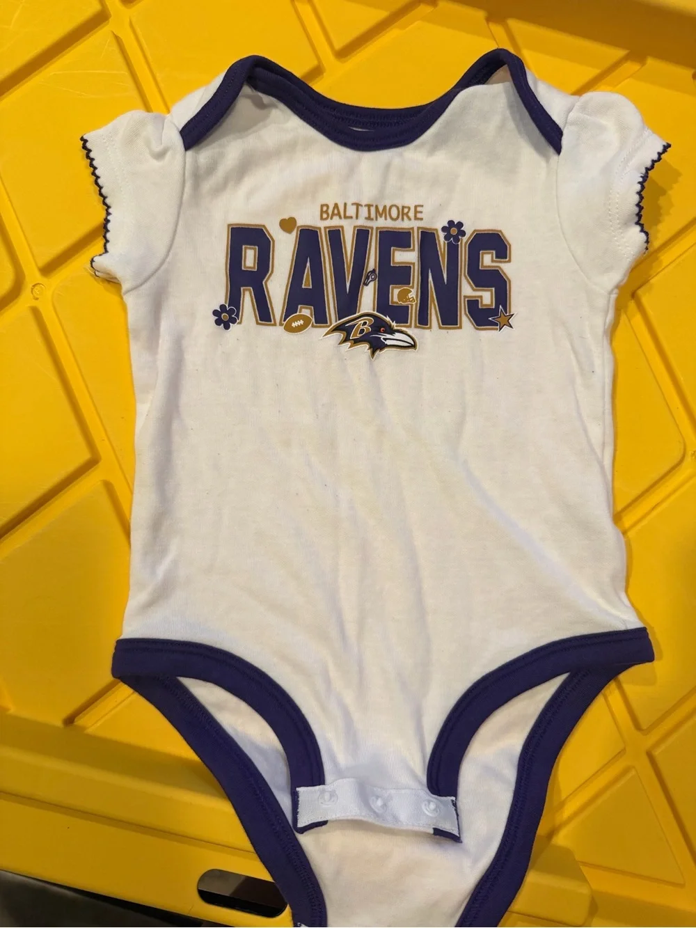 Baltimore Ravens Baby Girl 3 pack